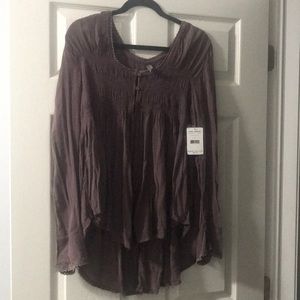 Free people boho shirt